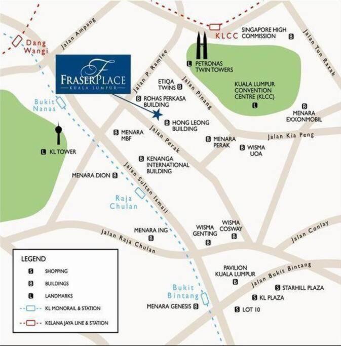 C Suites Jalan Perak Kuala Lumpur Kültér fotó